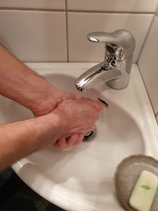 Händewaschen zur Vermeidung von Infektionen